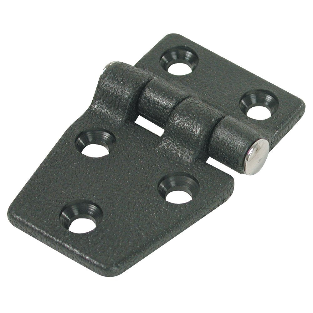 Black Nylon Whitecap Shortside Door Hinge - 1-3/8" x 2-1/4"