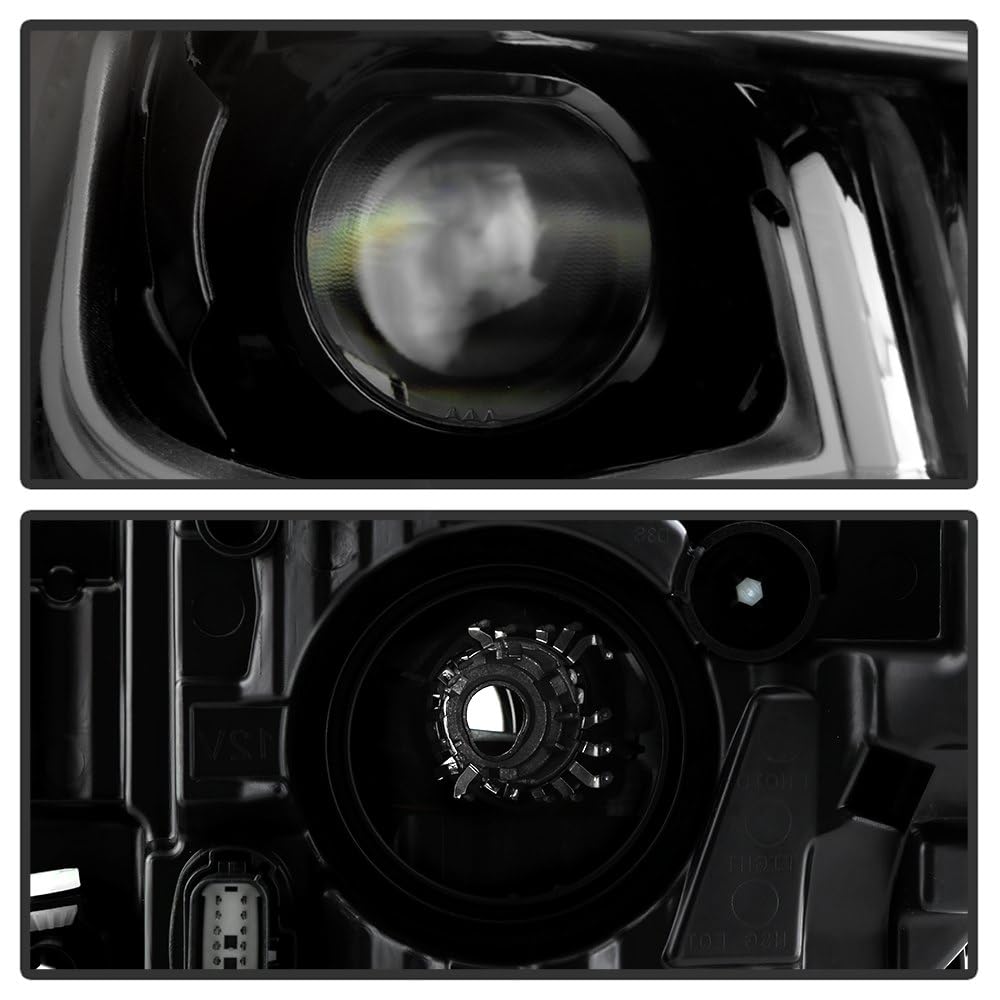 Linclon MKZ 18-22 Spyder (POE) HID w/AFS LED DRL Headlight - Low Beam-D3S(Not Included) ; High Beam-D3S(Not Included) ; Signal-LED - OE Right