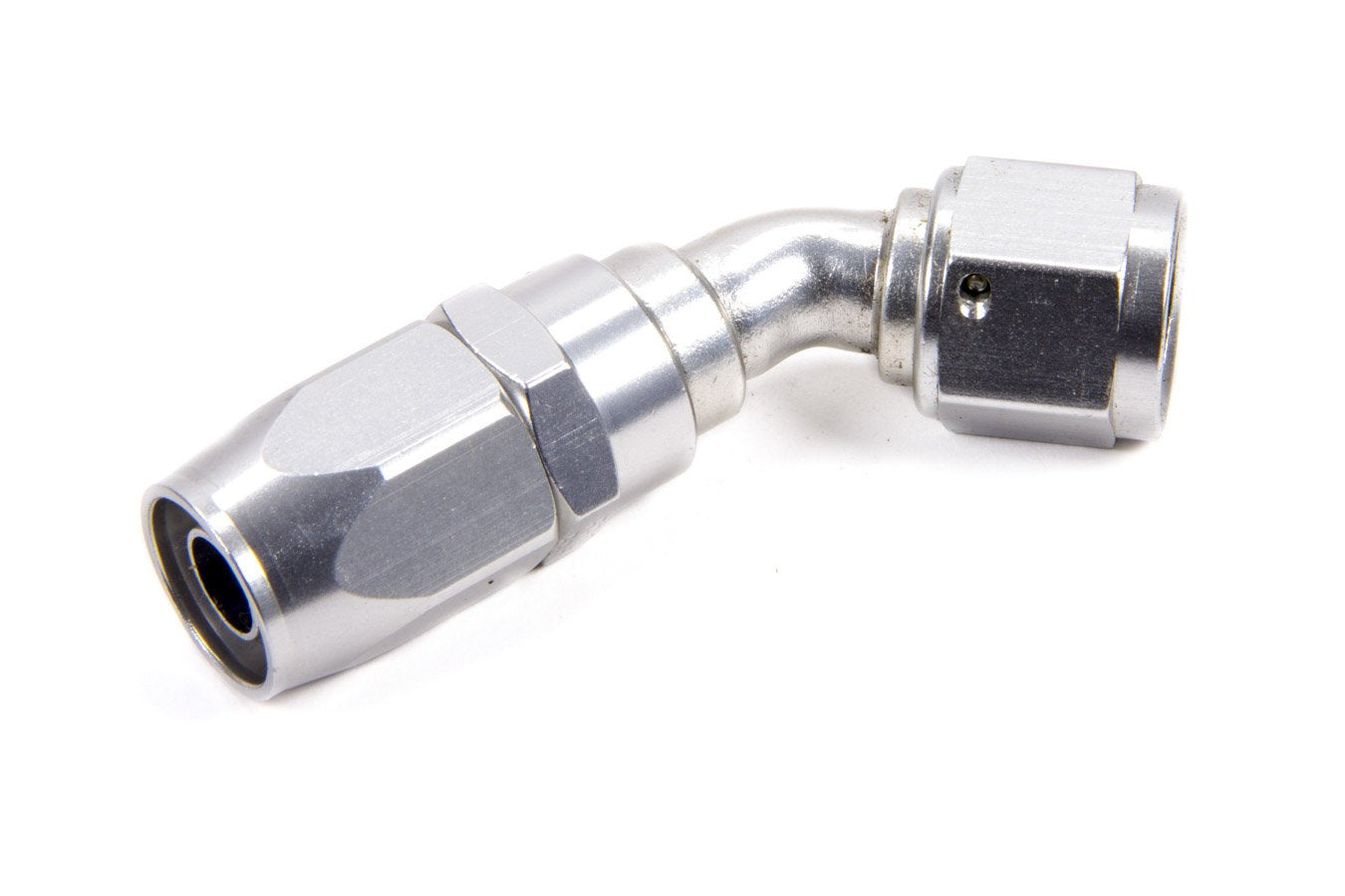 Fragola 104508-CL Performance Systems #8 X 45 Power Flow Hose End Clear