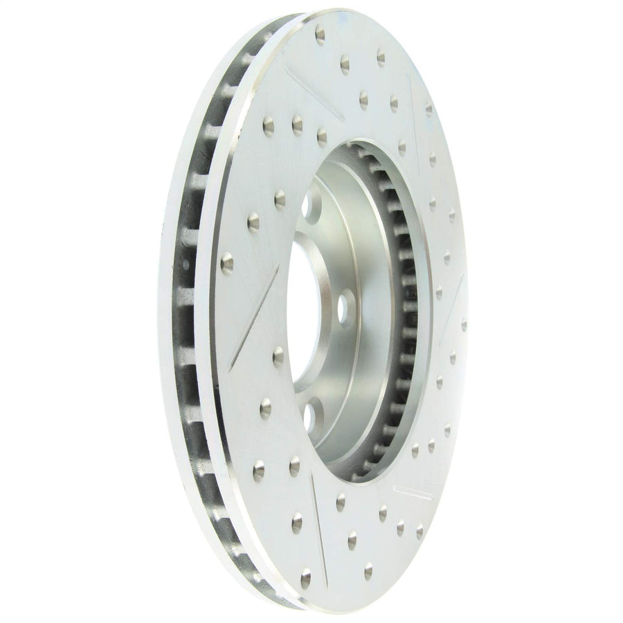 Front Right StopTech 227.61041R Select Sport Drilled and Slotted Brake Rotor