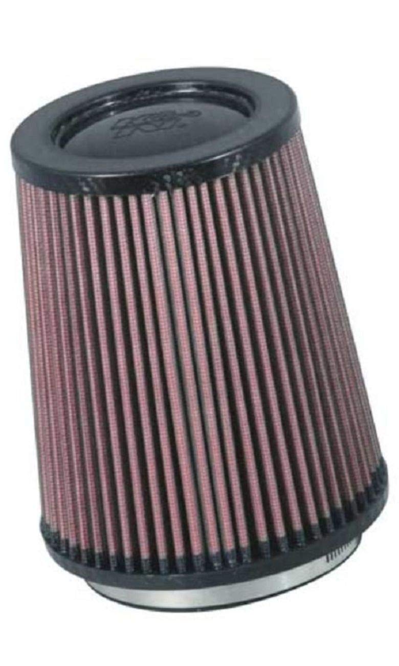 High-Flow K&N Original Lifetime Universal Air Filter - Carbon Fiber Top: High Performance, Premium: Flange Diameter: 4.25 In, Filter Height: 6.75 In, Flange Length: 0.625 In, Shape: Round, RP-5167