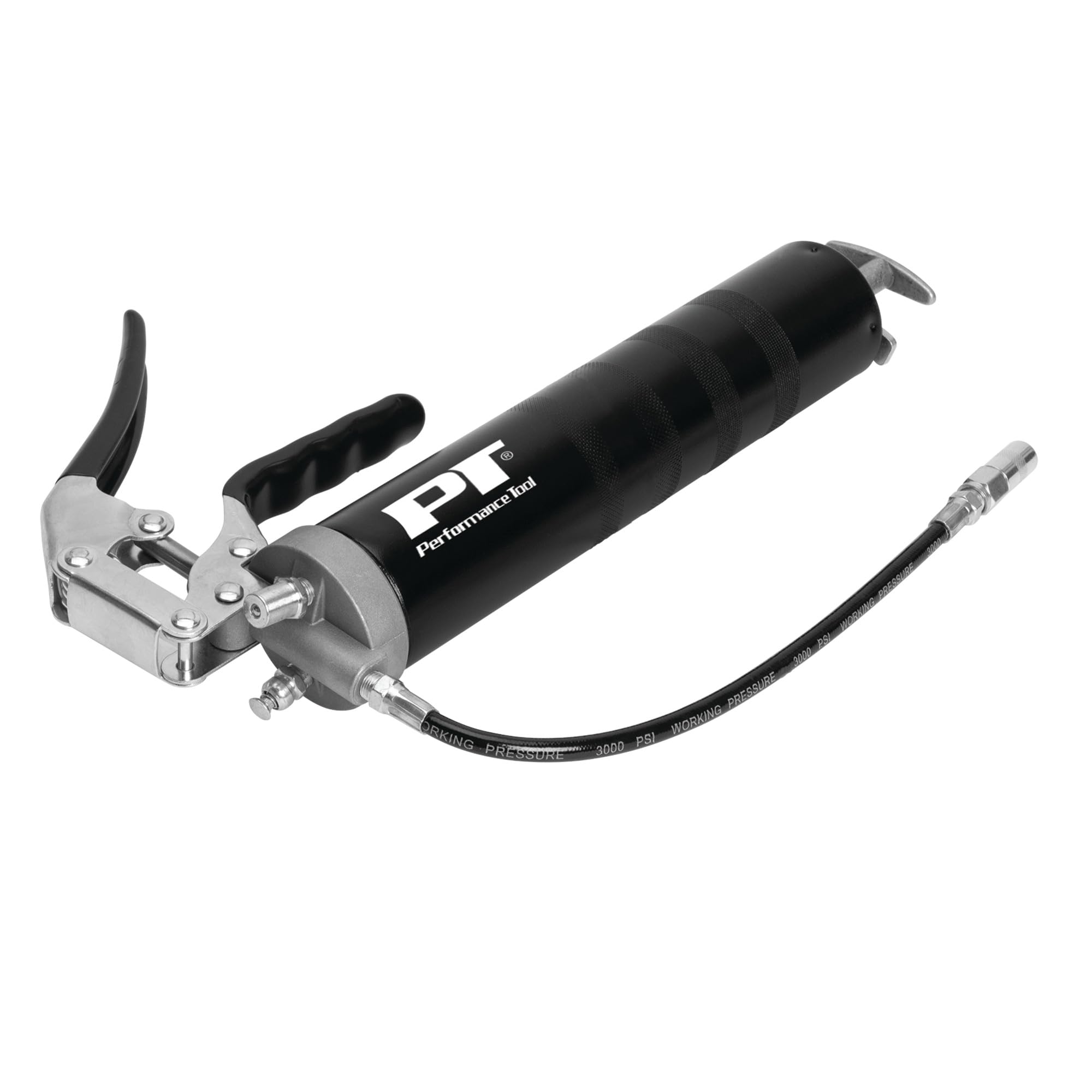 14oz Performance Tool W54204 Professional Pistol Grip Grease Gun, Ergonomic and Efficient Lubrication Solution for Industrial and Automotive Applications.
