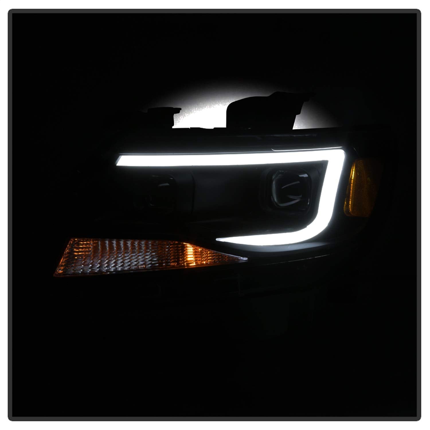 Projector Headlight Xtune PRO-JH-CCO04-LBDRL-BSM, 1 Pack