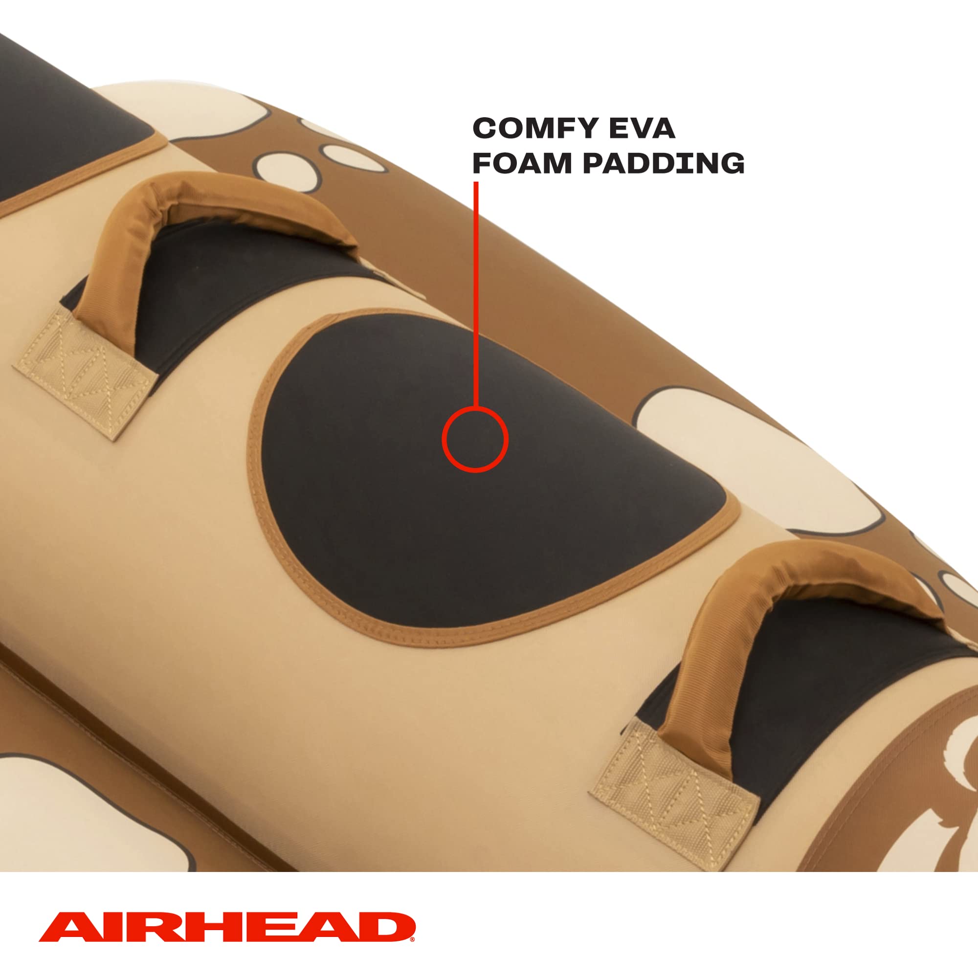 Towable Animal Tube AIRHEAD, Otter, 1-2 Rider Towable Tube for Boating