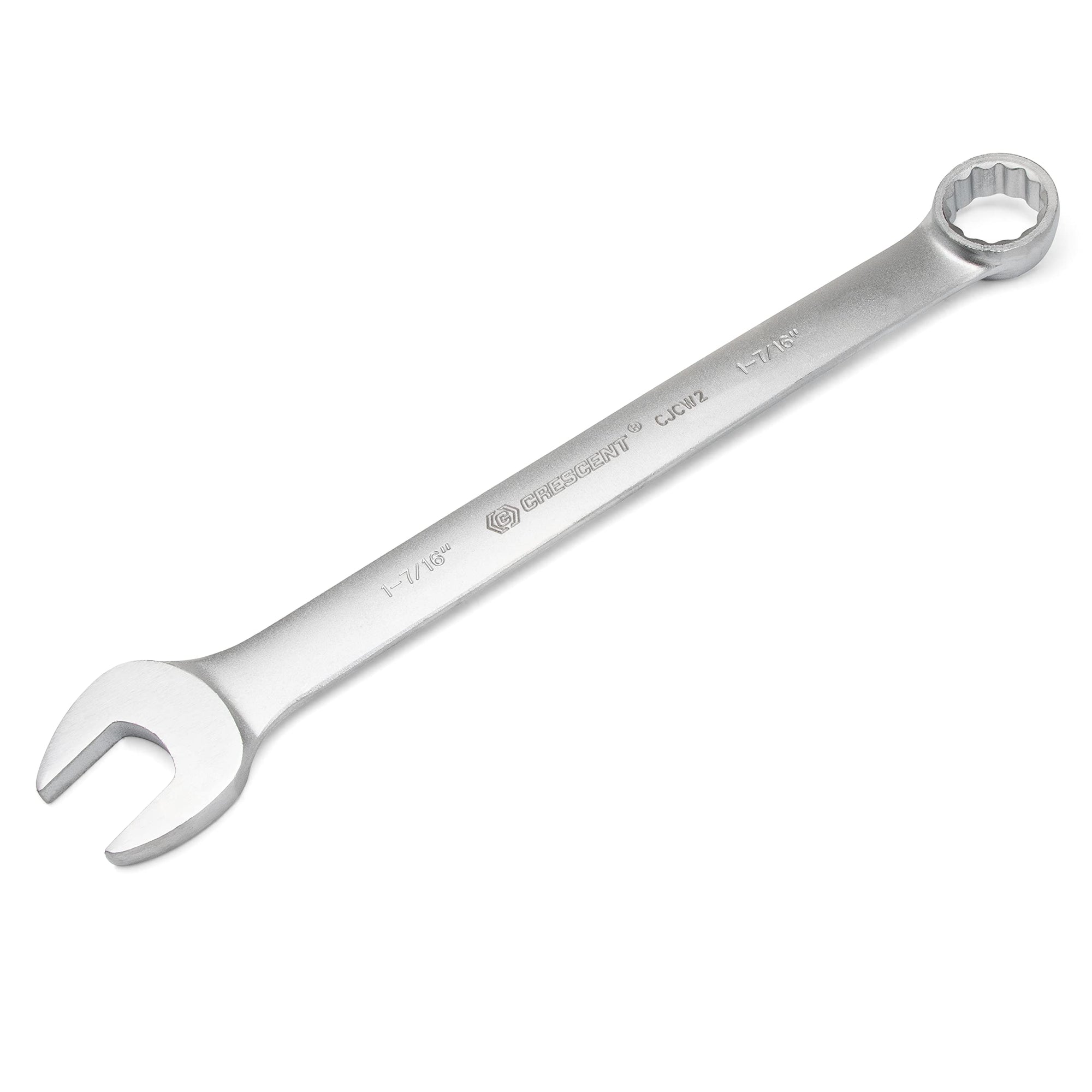 Crescent 12 Point 1-7/16" Satin Jumbo Long Pattern Combination Wrench - CJCW2