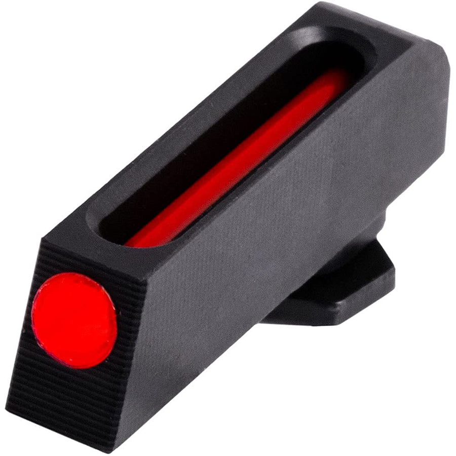 Fiber-Optic TRUGLO Handgun Night Sight | Compact Durable Snag-Resistant High-Visibility Red Front & Green Rear Sight, Compatible with Glock Low Handguns