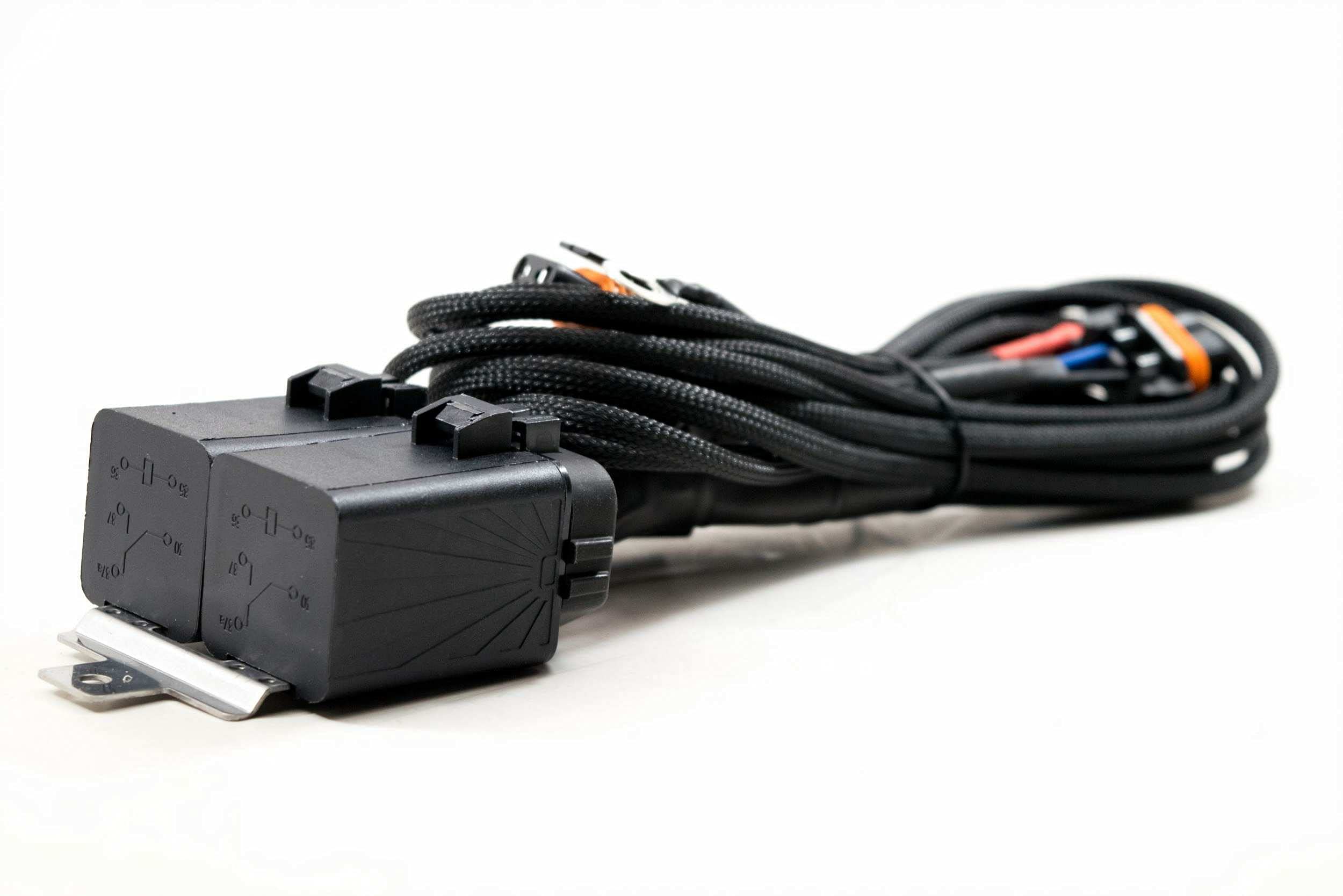 OEM Grade Morimoto Relay Harness, 5202 / PSX24W HD Relay Harness, Universal Plug and Play Wiring, Anti Flicker & Error Free Relay for HID kit, Xenon Headlights & Foglights (1x H50)