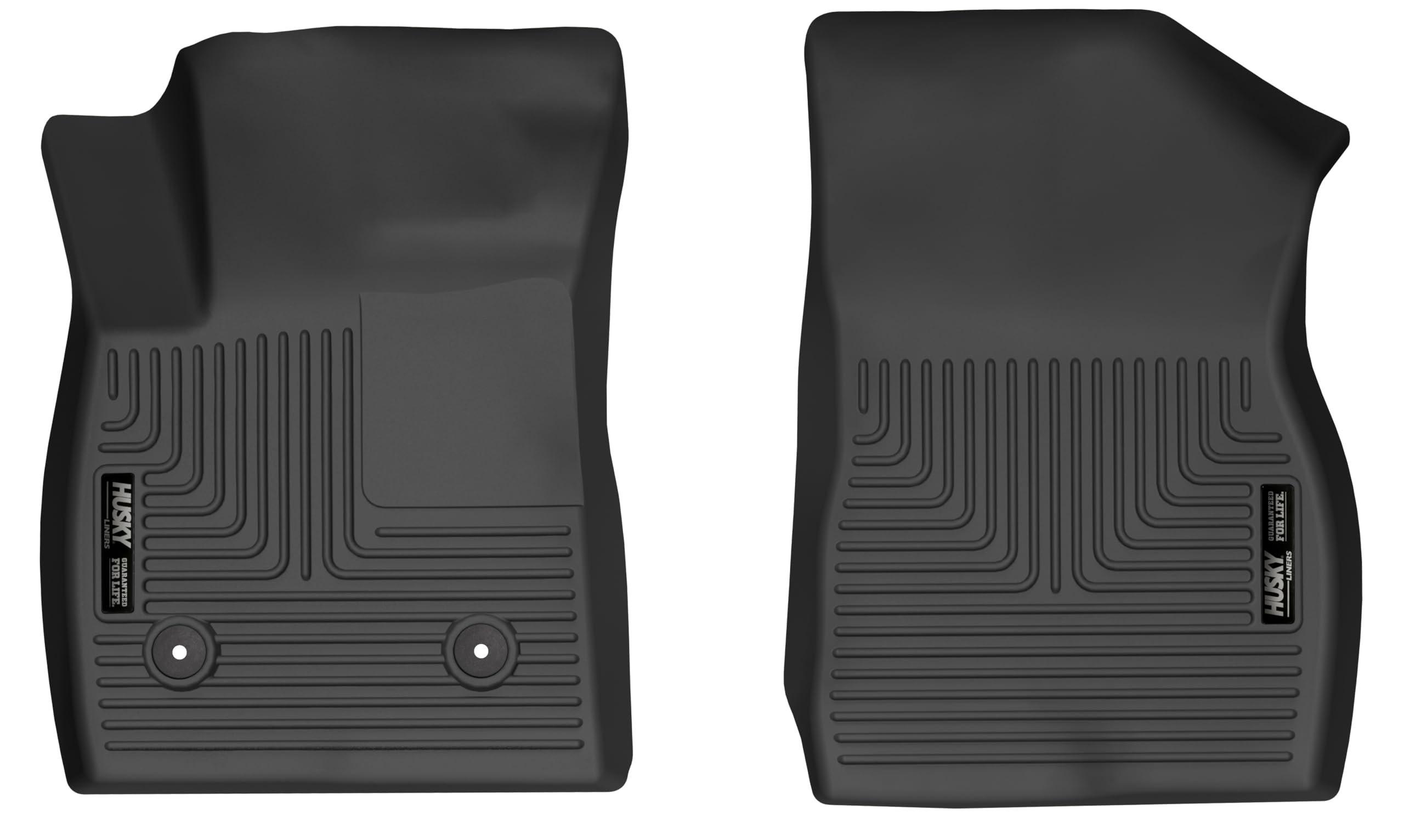 Weatherbeater Husky Liners Floor Mats | Fits 2021-2025 Chevrolet Trailblazer & Buick Encore GX | Front Row, 1-pc Black - 15691