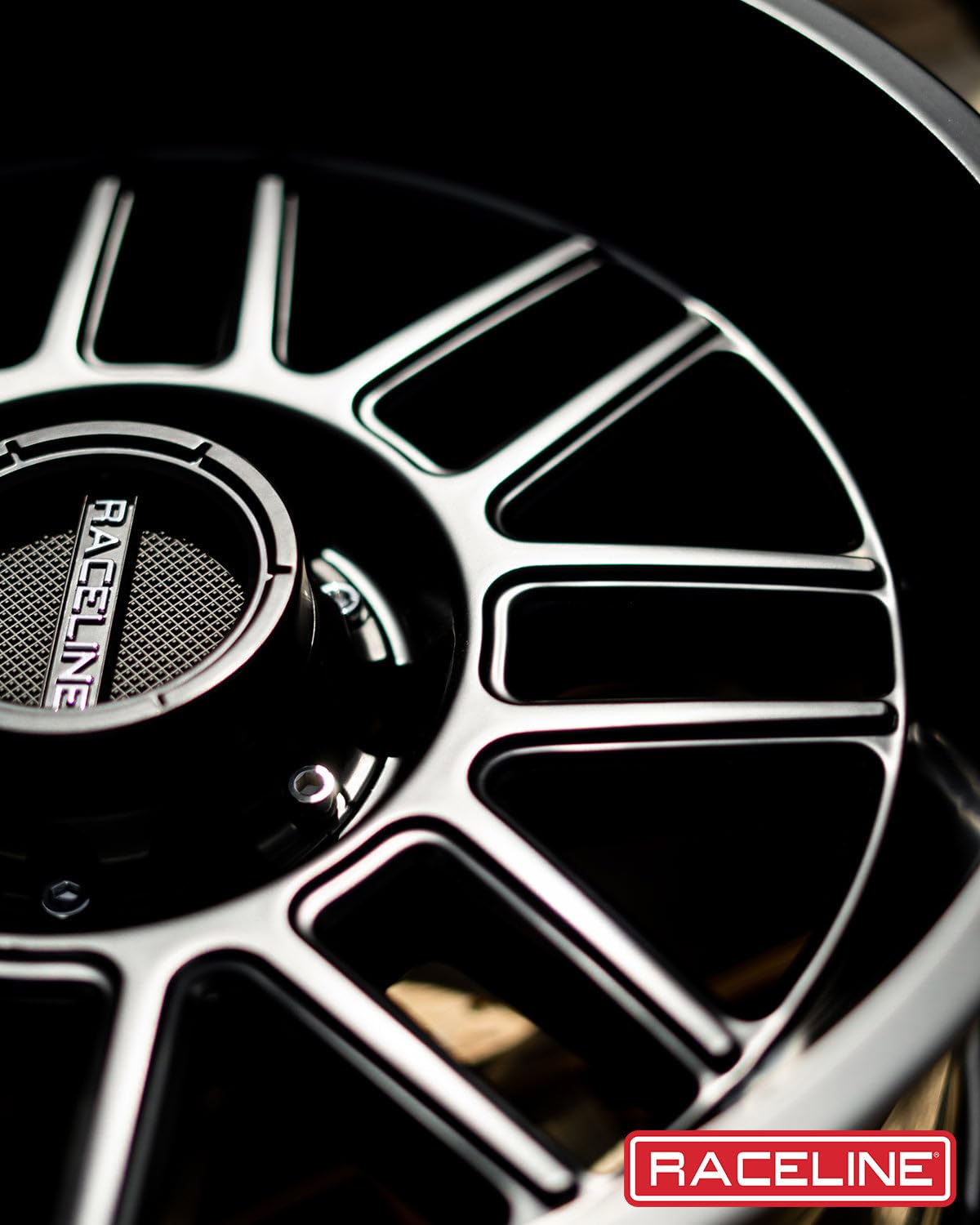 Satin Black Raceline Wheels 948B SPLIT Wheel (18 x 9. inches /8 x 170 mm, -12 mm Offset)