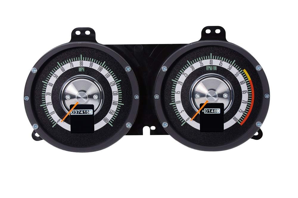 Dakota Digital Retrotech Gauge RTX-68C-CAM-X Instrument System Compatible with 1967-68 Chevy Camaro/Firebird