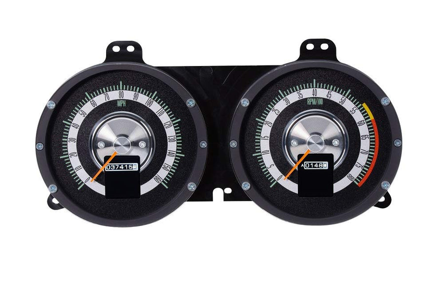 Dakota Digital Retrotech Gauge RTX-68C-CAM-X Instrument System Compatible with 1967-68 Chevy Camaro/Firebird