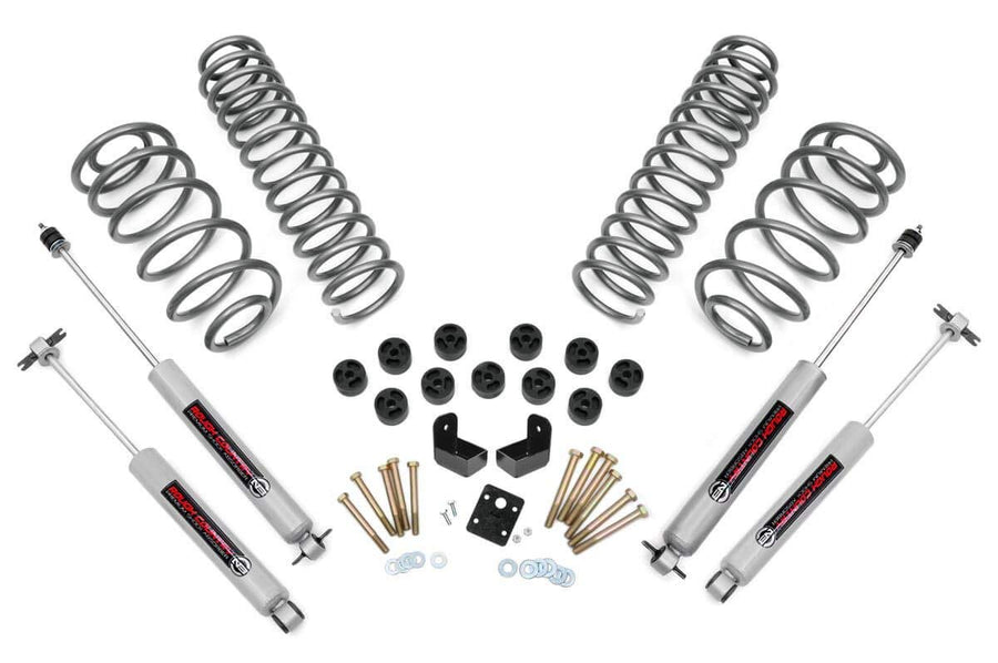 3.75" Rough Country Combo Kit for 1997-2006 Jeep Wrangler TJ | 4CYL - 646.20