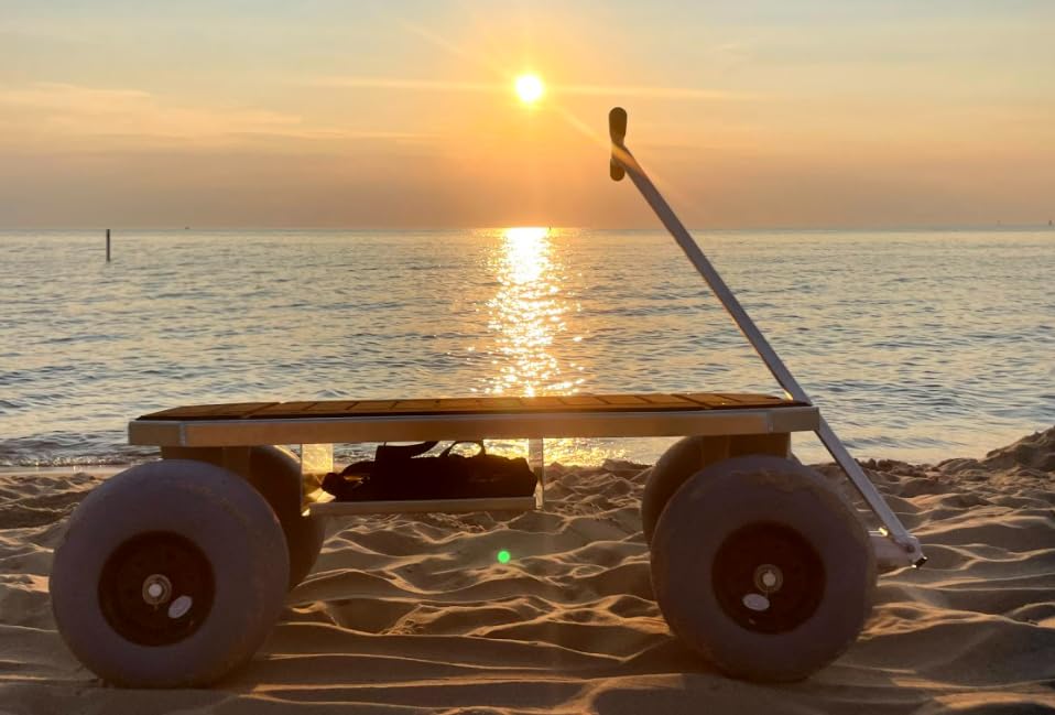 eFoil Board Buggy Alumacart - Haul Your efoil to The Shore with Ease! Made in The USA!