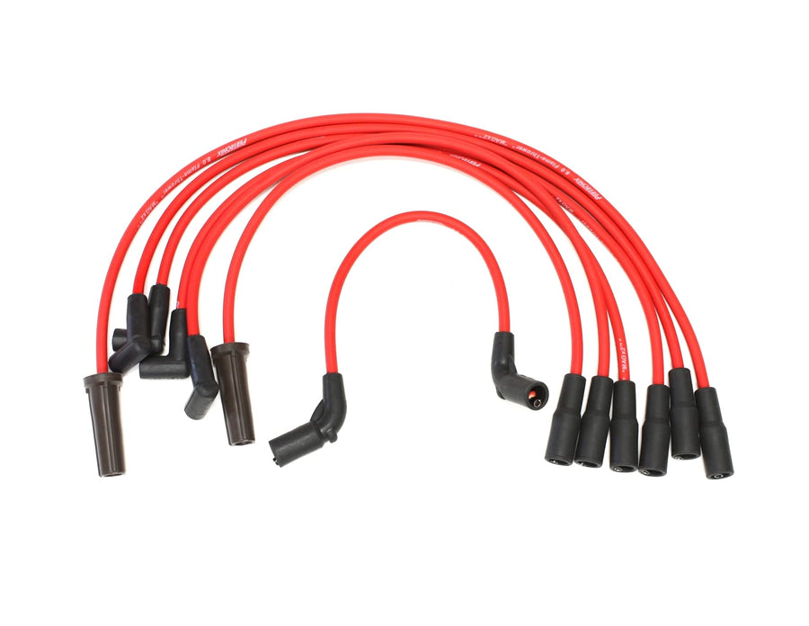 Pertronix 806426 Red Flame-Thrower 8mm Spark Plug Wire for 6-Cylinder GM S10/Blazer/Astro Truck 4.3L Engine