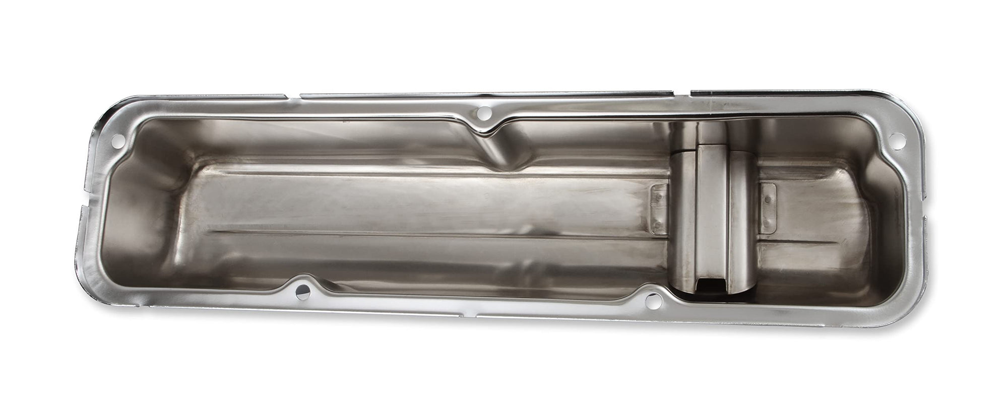 Vlv/Cvr Mr. Gasket Ford 332-428 W/Baff, Chrome