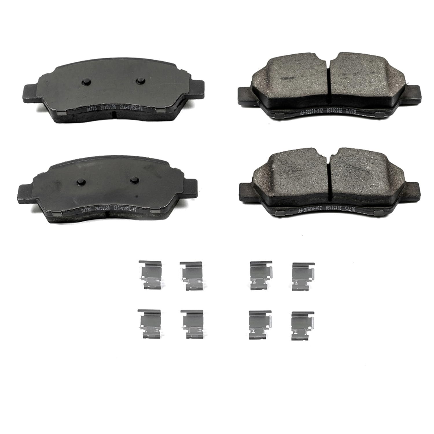 Z17 Power Stop Rear Ceramic Brake Pads with Hardware 17-1775