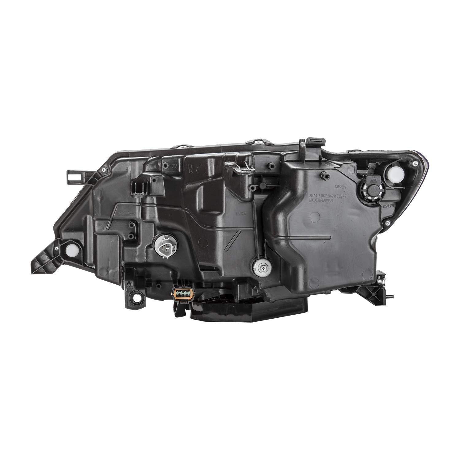 Right TYC Headlight Assembly Compatible with 2017-2018 Nissan Rogue