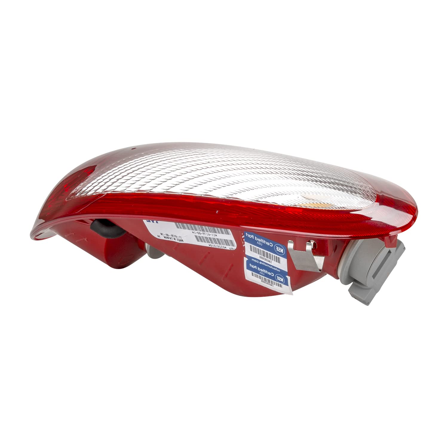 Left TYC Tail Light Assembly Compatible with 2006-2010 Chrysler Pt Cruiser