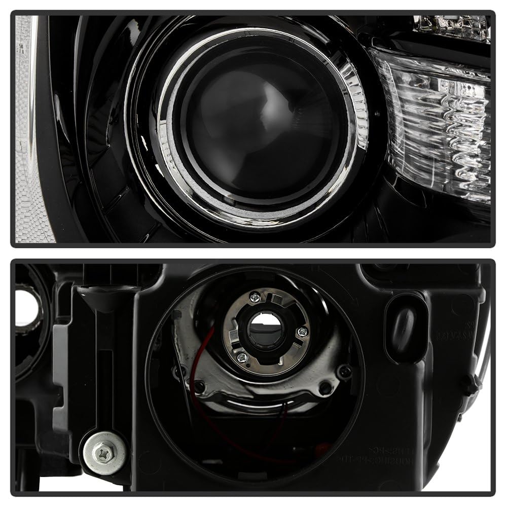 Chrysler 300 Spyder (OE) Halogen Only 2015-2023 (Won‘t Fit HID Models) Black Bezel Passenger Side Headlight -OEM Left