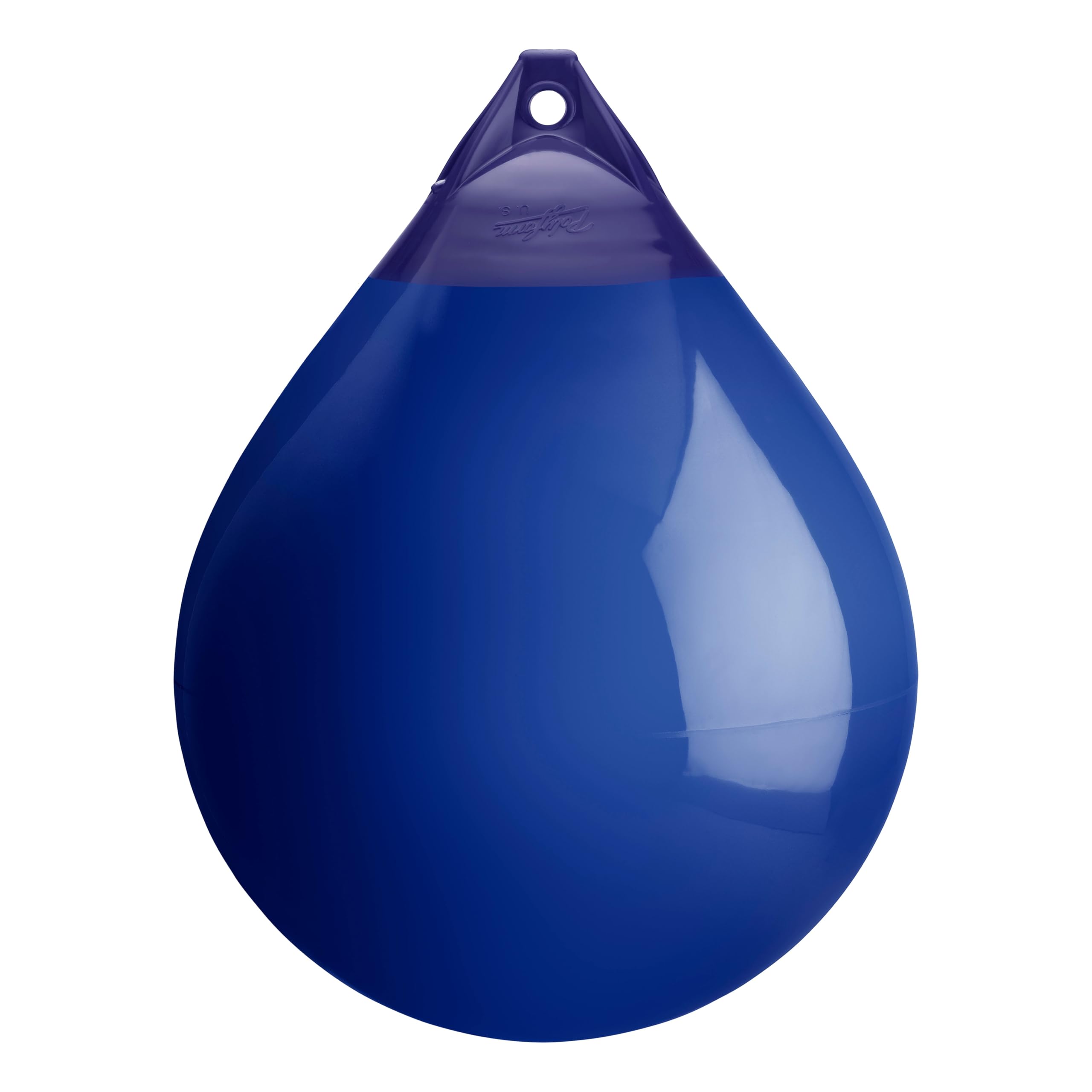A-6 Standard Blue Ropehold Polyform Buoy - Cobalt Blue
