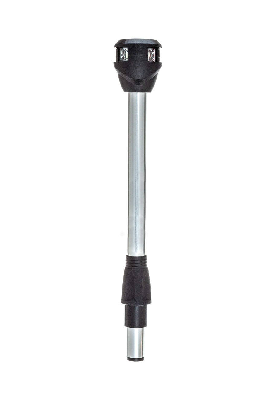 attwood Marine NV6LC2-10-7 Bi-Color LightArmor LED Navigation Pole Light, 10-Inch, Red/Green
