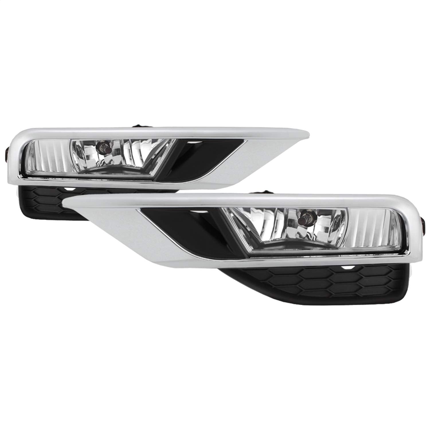 Honda CRV 2015-2016 Spyder 9031489 Fog Lights W/Switch and Cover - Clear