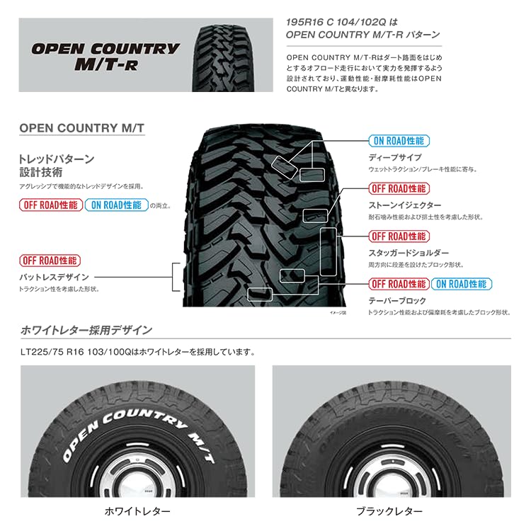 Open Country Toyo Tire M/T Radial Tire - LT235/85R16