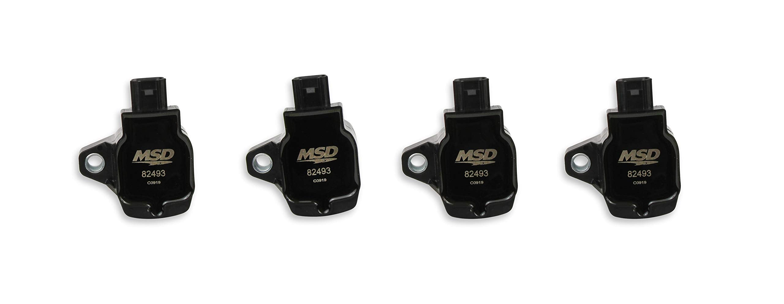 Blaster Series MSD 824943 Ignition Coils, Black, 4-pack