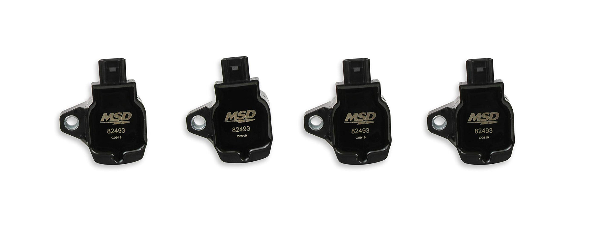 Blaster Series MSD 824943 Ignition Coils, Black, 4-pack