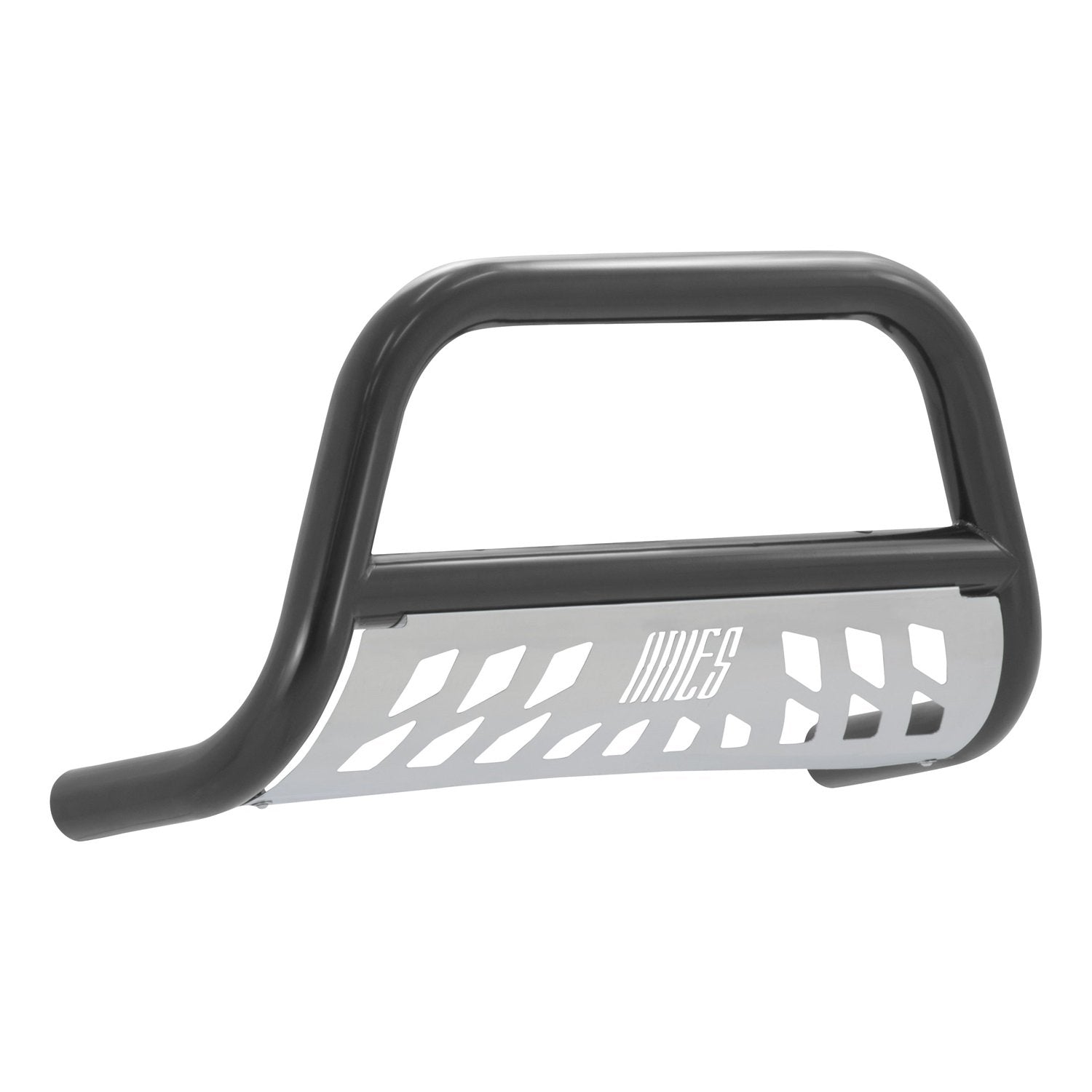 3-Inch ARIES Black Steel Bull Bar, No-Drill, Select Toyota 4Runner
