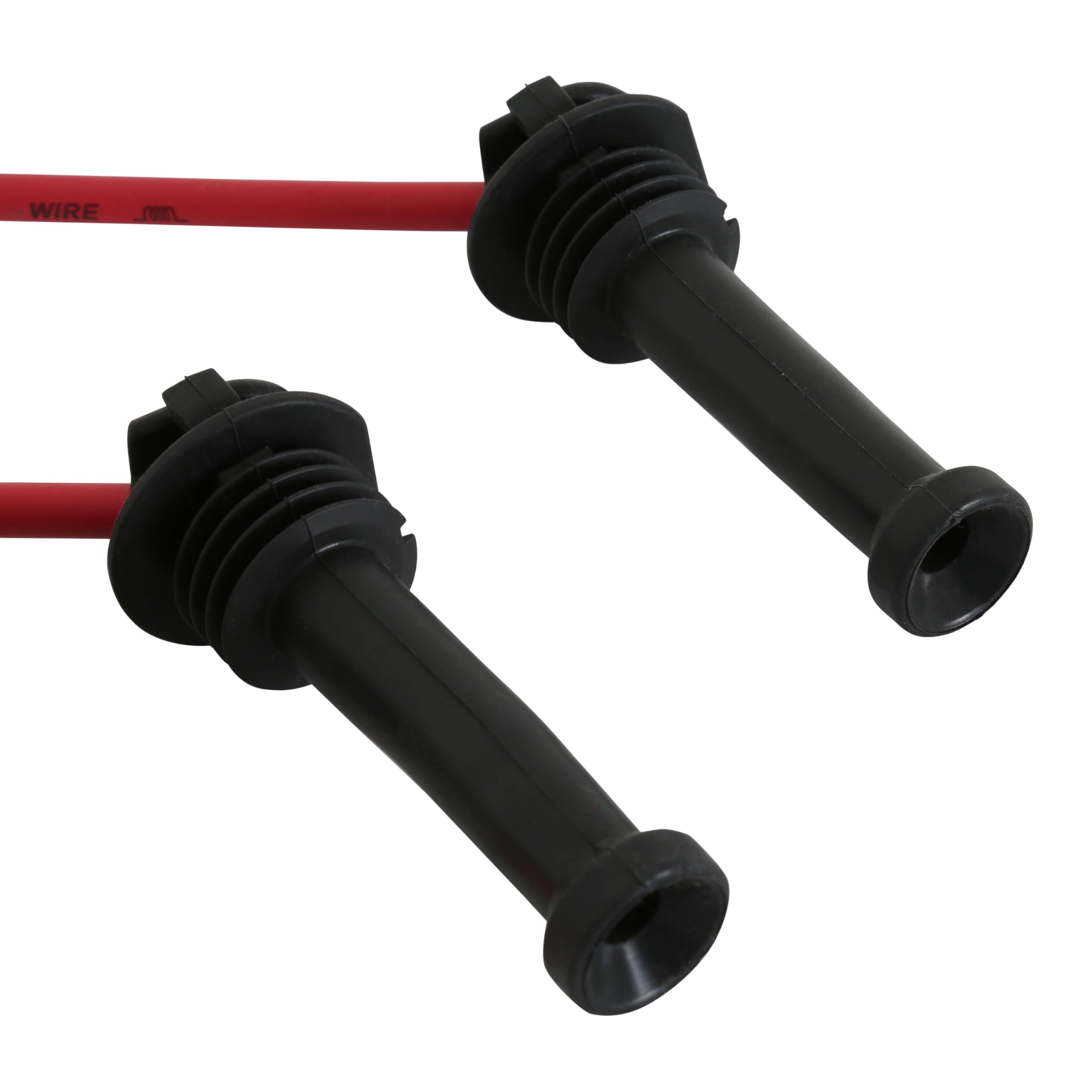 Super Conductor MSD 32939 Spark Plug Wire Set, Red
