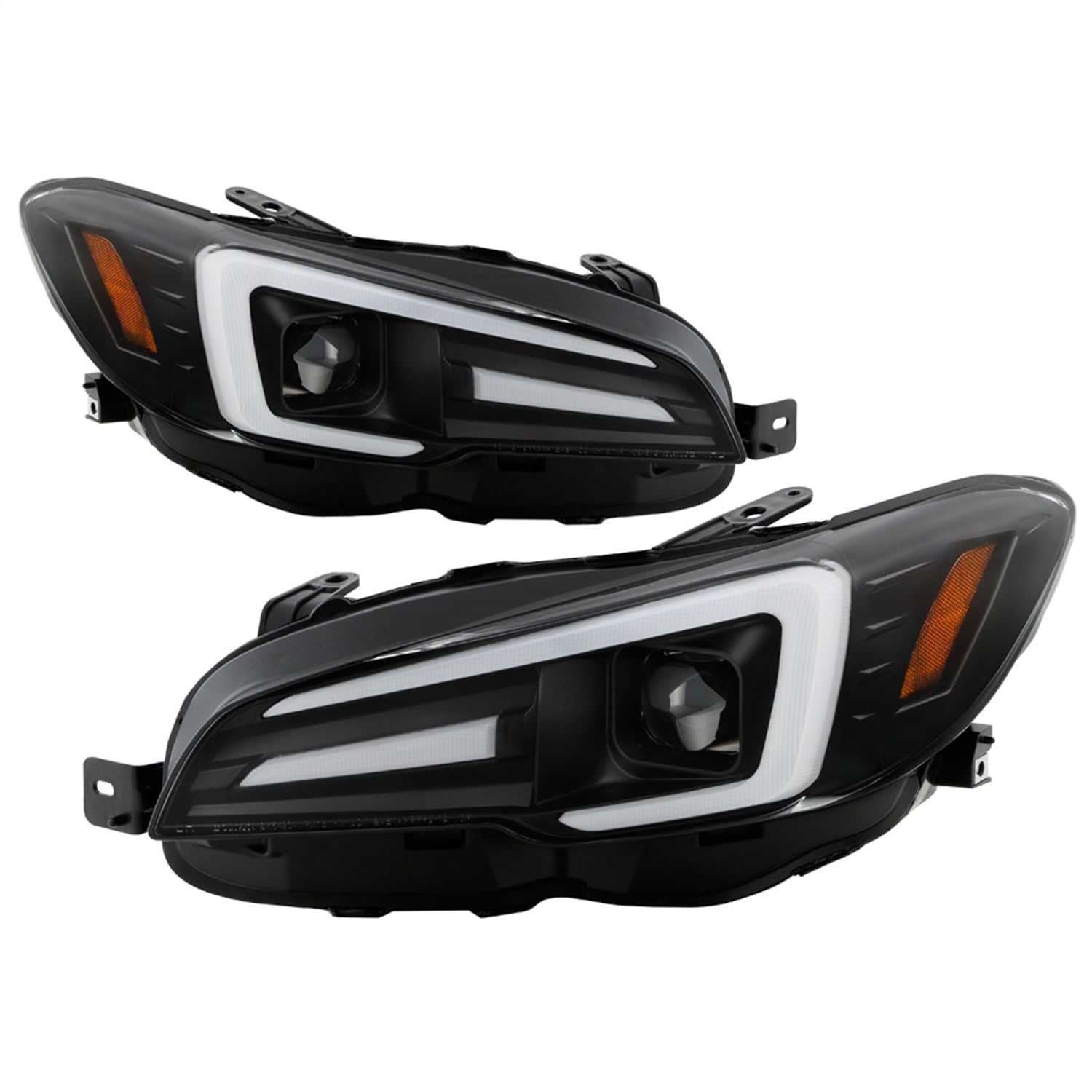 Projector Headlight Spyder - (PRO-YD-SWRX15SI-SBSEQ-BK)