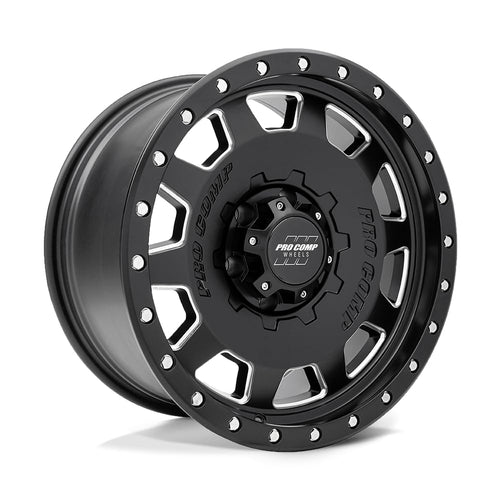 PXA60 Pro Comp Alloys 17X9 5X5.0 S-BLK -6MM - PXA5160-7973