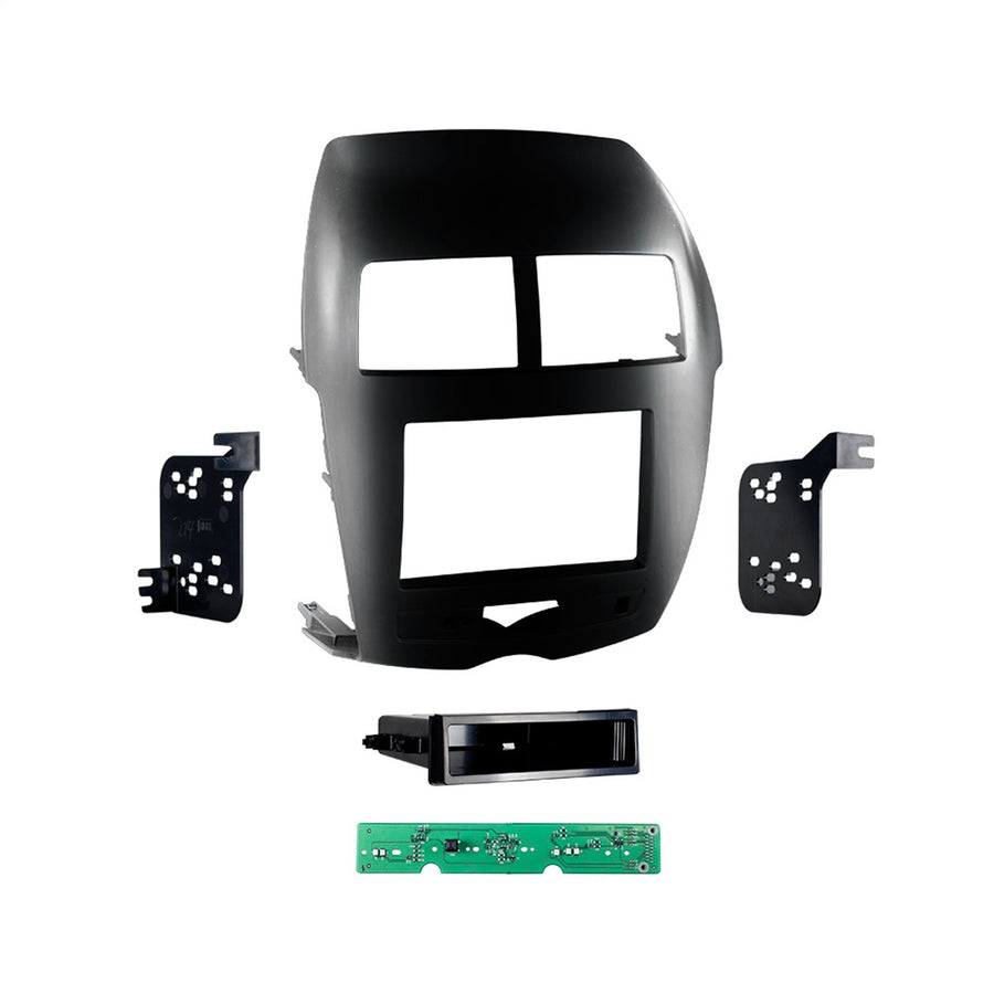 Metra Single/Double DIN High Dash Kit 99-7014HG for Mitsubishi Outlander Sport 2011-2014