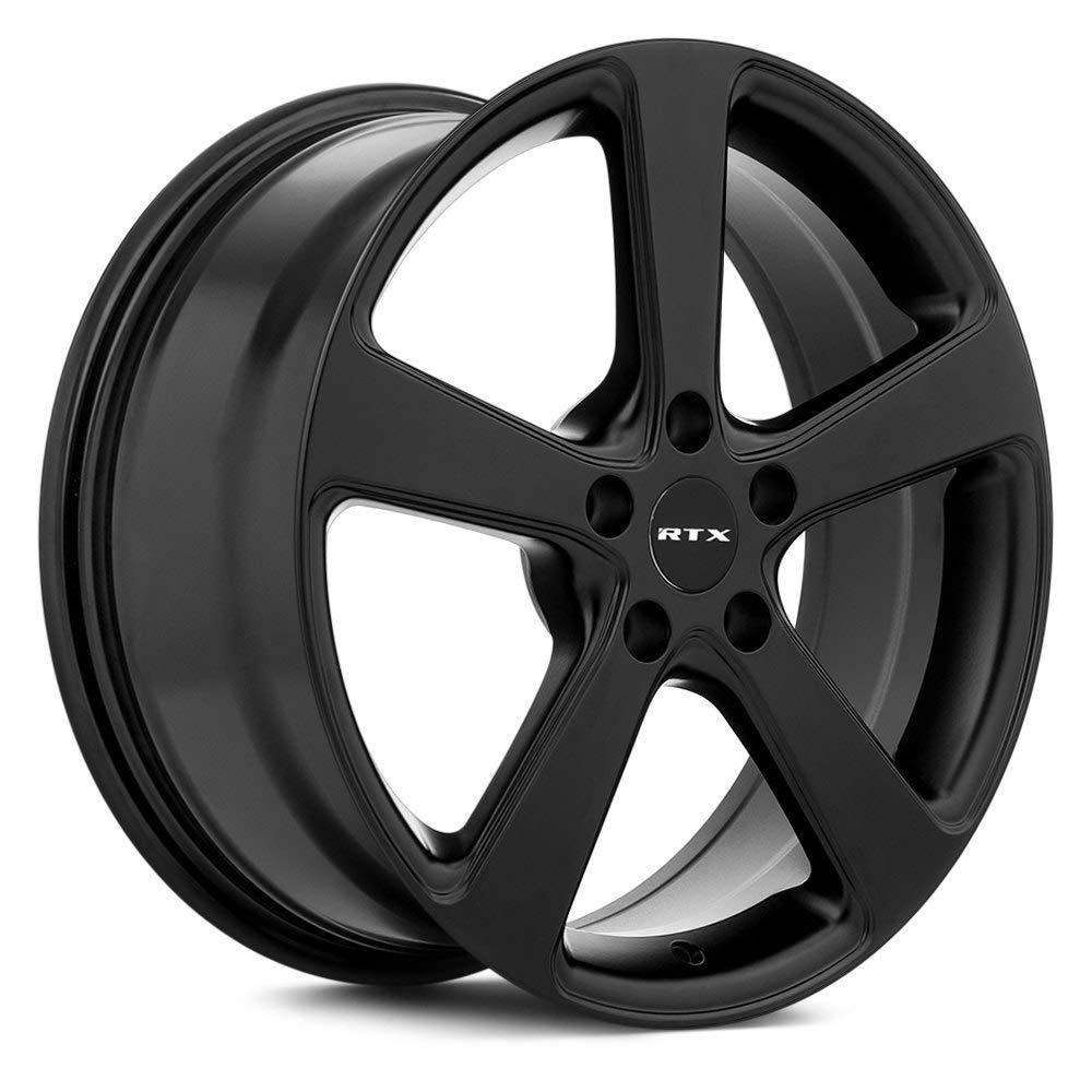 MULTI RTX Custom Wheel - 17x7, 32 Offset, 5x110 Bolt Pattern, 65.1mm Hub - Satin Black Rim
