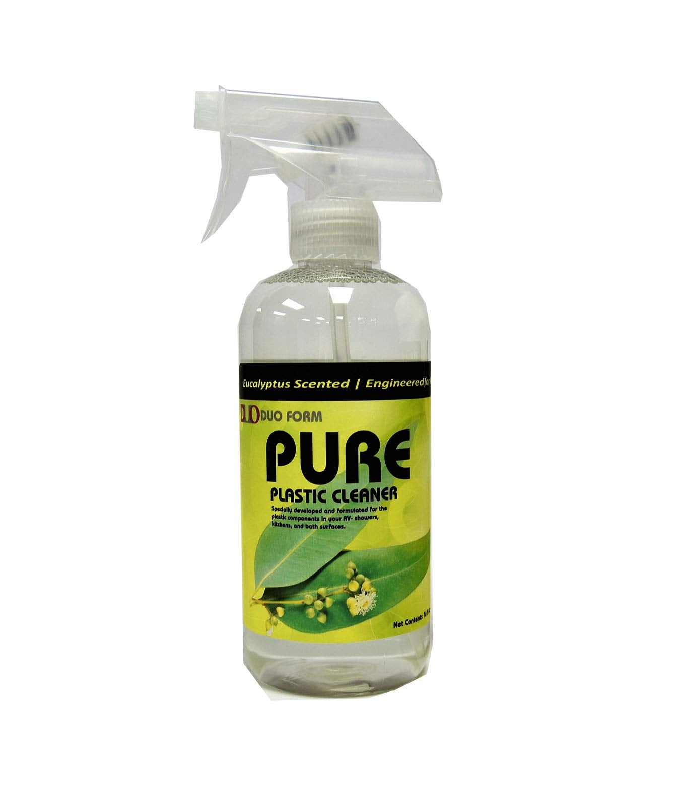 Plastic Cleaner Duo PURE: Bath And Kitchen Plastic Cleaner
