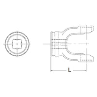 26-5148 Neapco Power Take Off Weld Yoke
