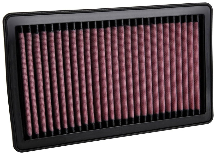 K&N High-Flow Original Engine Air Filter: Increase Power: Premium, Washable: Compatible with 2020-2023 JEEP: Gladiator, Wrangler JL, 33-5106