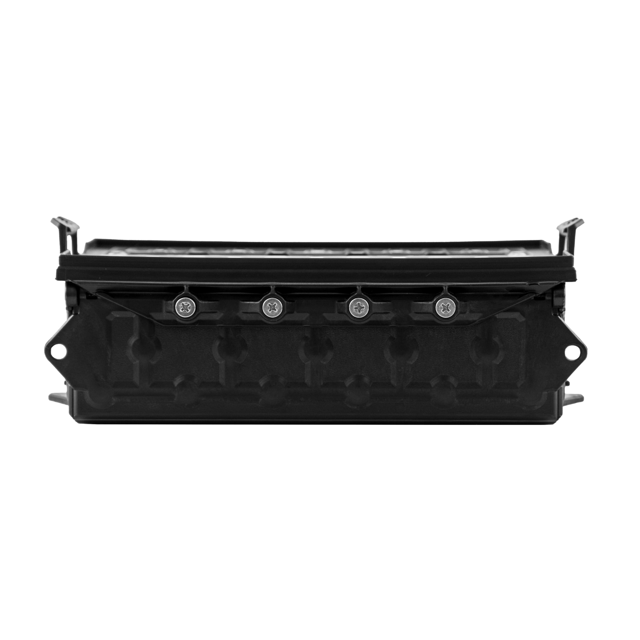 TracPak YakAttack Stackable Storage Box – Black | Kayak Fishing Gear Storage | Fits GearTrac & MightyMount | Kayak Accessories for Fishing Tackle & Tools | Compact 1 lb Weight