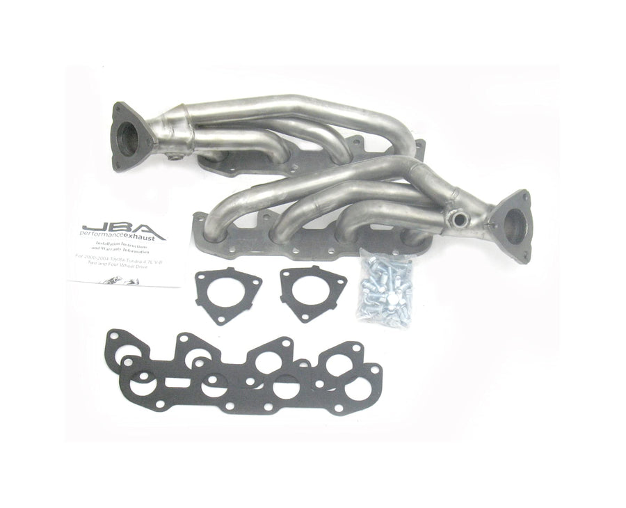 Shorty JBA 2010S 1-1/2" Stainless Steel Exhaust Header for Tundra/Sequoia 4.7L