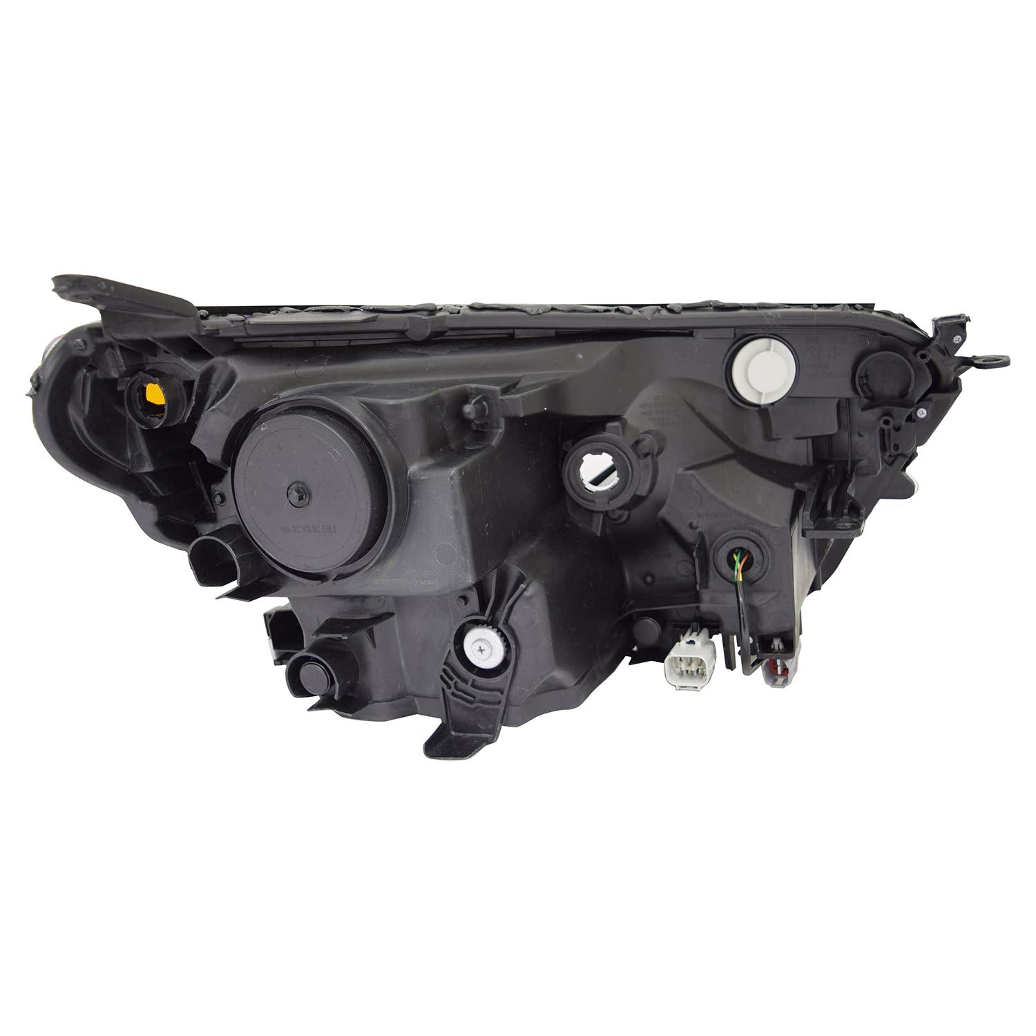 Left TYC Headlight Assembly Compatible with 2016-2018 Toyota Rav4
