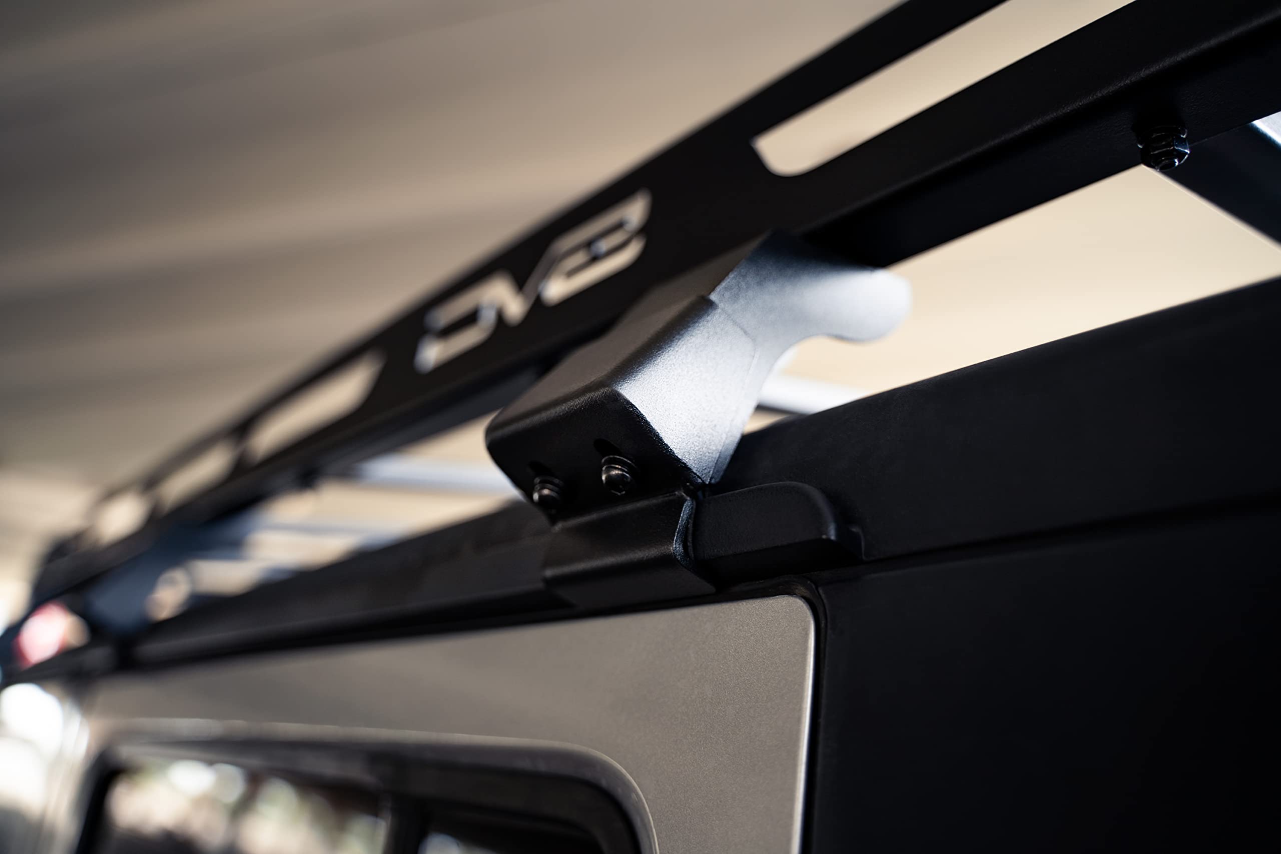 Roof Rack Full-Length for 2007-2018 Jeep Wrangler JK 4-Door | Mount Roof Top Tent | Bolt-On Installation | Multiple Tie Down Points | 300 lb Capacity | Multiple Accessories | DV8 Offroad