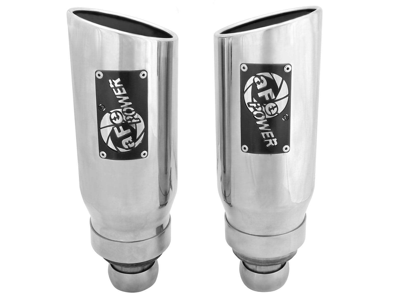 aFe Power Polished 304 Stainless Steel Exhaust Tip Upgrade for RAM 1500 V8-5.7L/V6-3.0L 49C42046-P