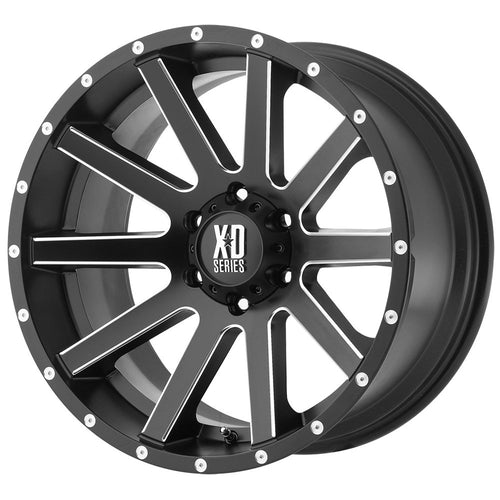 XD 20X10 XD818 S-BLK MILL SP -24MM 6X135 - XD81821063924N