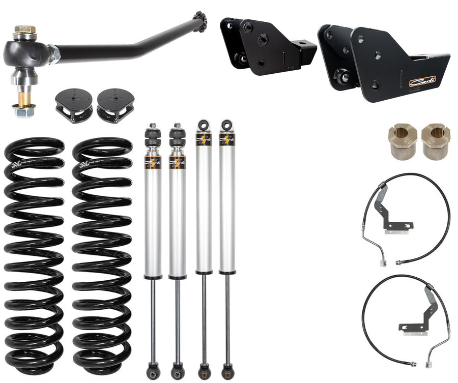 Carli Leveling Commuter Suspension, 3.5” Lift, 2023+ Ford F250/F350, Pap