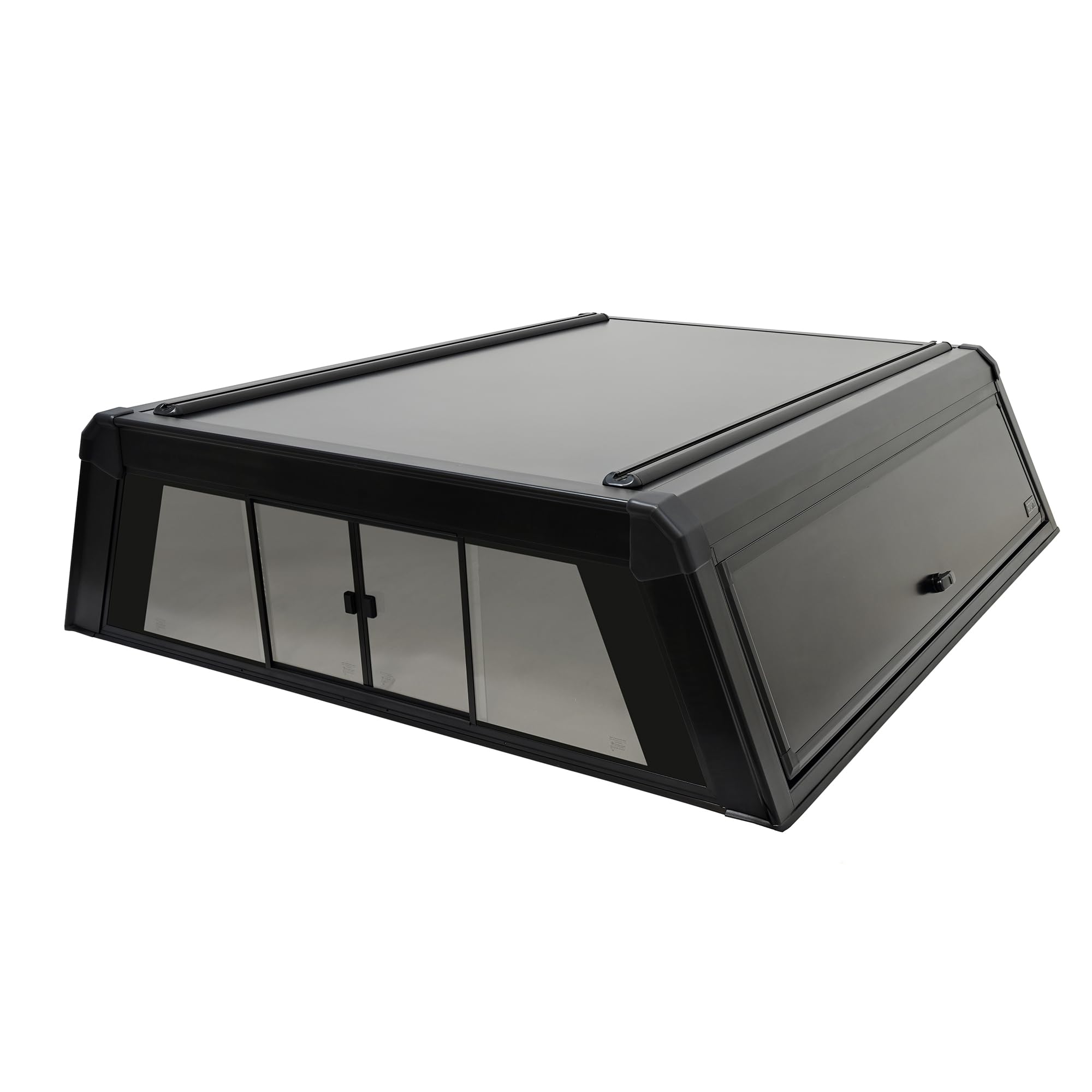 EXP Truck Cap Westin 16-12815S with Sliding Front Glass fits 2024-2026 Tacoma 6' Bed Matte Black