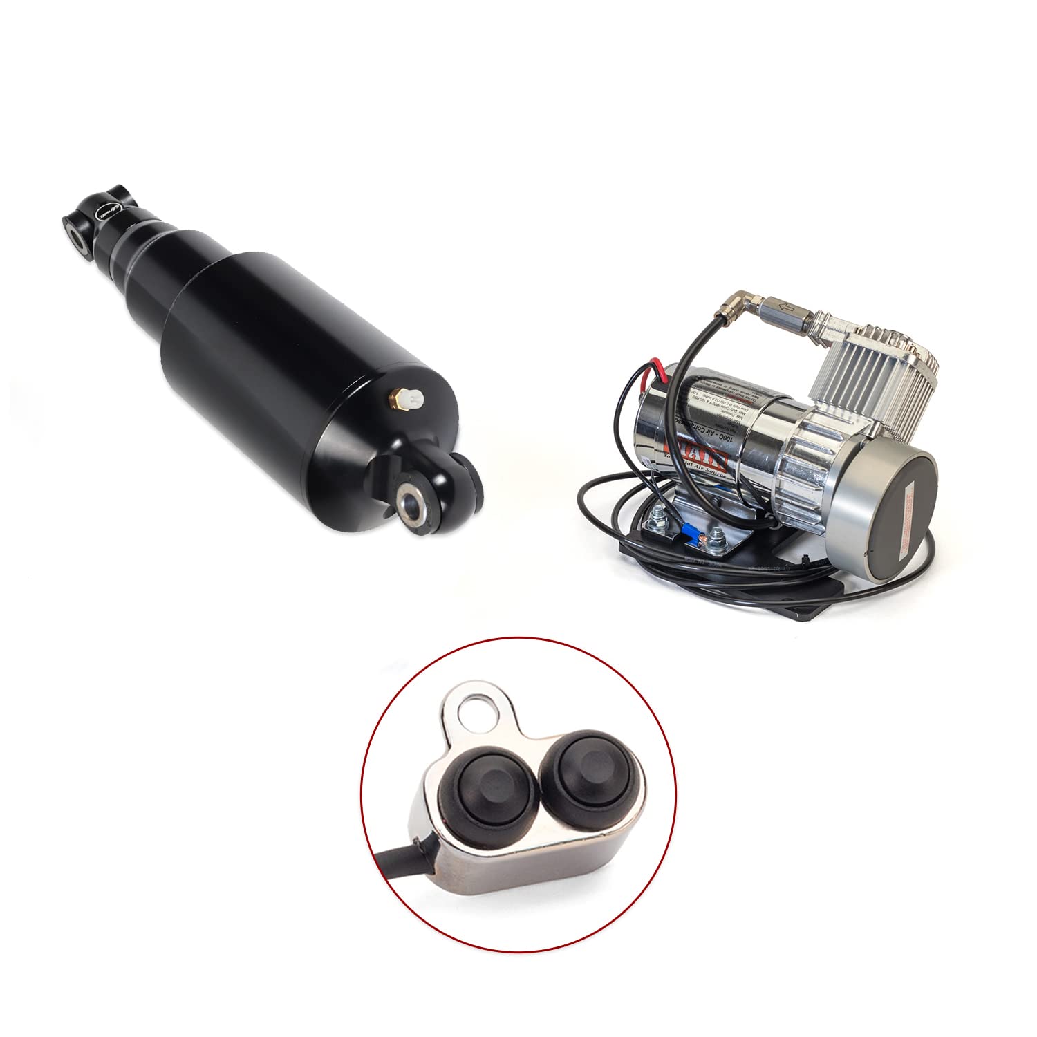 Chrome Mono Shock Suspension Kit Arnott MC-3586