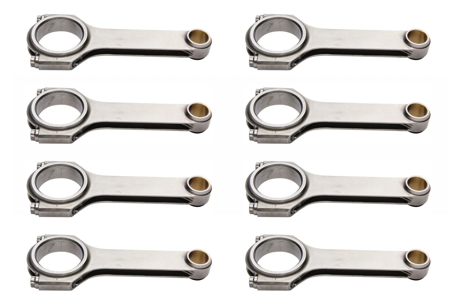 Eagle H-Beam 7100C3DL19 Connecting Rods: Chrysler, RB (set of 8) - 2.200" rod journal