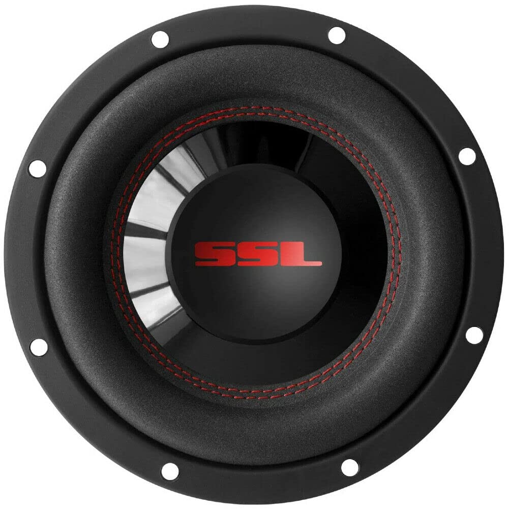 8 Inch Sound Storm Laboratories CG8D Car Subwoofer - 800 Watts Maximum Power, Dual 4 Ohm Voice Coil, Sold Individually
