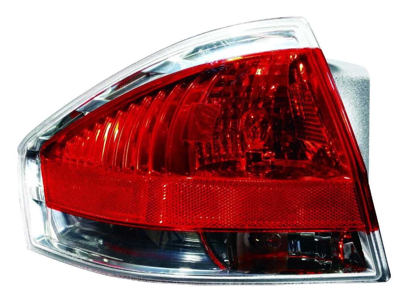 Go-Parts - Rear Tail Light Lamp Assembly/Lens/Cover for 2008-2009 Ford Focus - Left (Driver) Side - (Sedan) Replacement 9S4Z 13405 D FO2800215